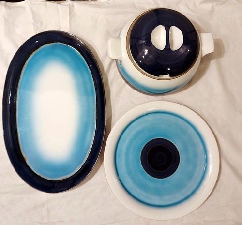 Set portata vintage porcellana - set,