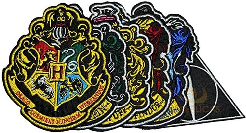 Harry potter patches set 6 - patches,