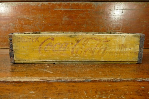 Cassa coca cola legno - coca-cola, in