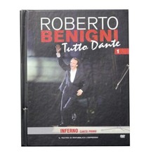 ROBERTO BENIGNI TUTTO DANTE VOLUME 1 REPUBBLICA ESPRESSO INFERNO CANTO 1
