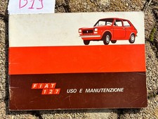 Libretto uso e manutenzione