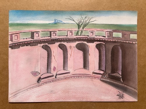 Salvador dalì disegno - dalì, su