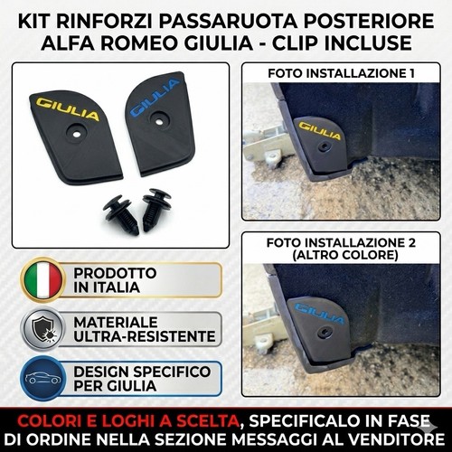 Rinforzi parasassi posteriori - parasassi,