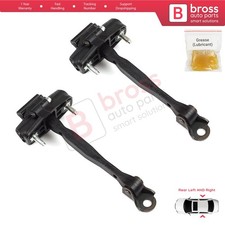 2X Rear Door Hinge Stop Check