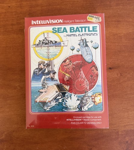 Sea battle intellivision - battle, (intellivision