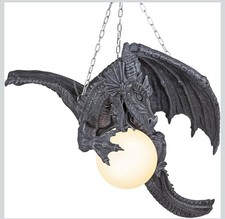 Lampada Drago Gotico "Artiglio di Lava" 