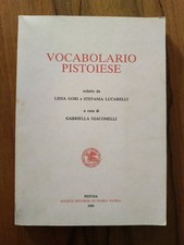Pistoia, VOCABOLARIO