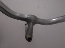 Manubrio bici vintage modello CORNA DI BUE, in acciaio, larghezza cm 50