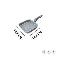 Bistecchiera quadra 14,5x14,5