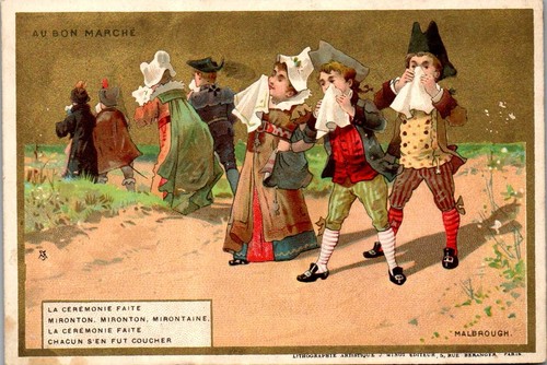Chromos bon marche voir - marche,