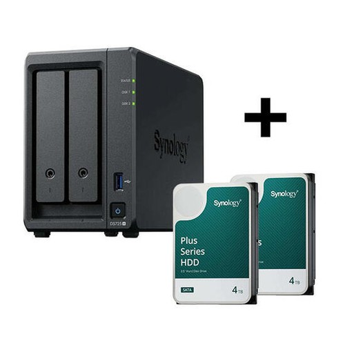 Synology disk station ds725 - disk, ds725+