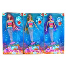 SCATOLA SIRENETTA CON LUCI E