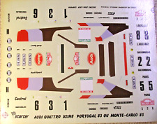 DECAL - AUDI QUATTRO - USINE -