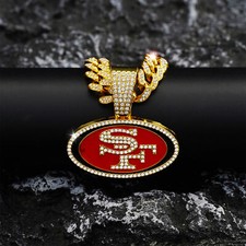 Collana oro squadra bling - oro, hip