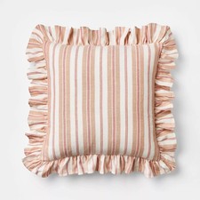 Square Woven Stripe Throw