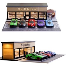 Diorama auto 1/64 parcheggio