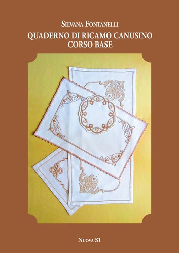 Quaderno ricamo canusino - quaderno, di