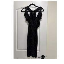 Roberto Cavalli Black Ruffle