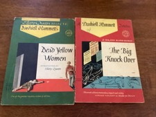 LOT 2 DASHIELL HAMMETT THE BIG KNOCK-OVER 1927, Dead Yellow Women 1947