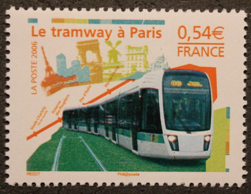 Timbre france le tramway - -,