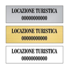 Targa Targhetta in plexiglass