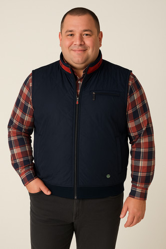 Gilet giubbino smanicato uomo - gilet,