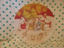Piatto Piattino C Babbo Natale Renna Pinguino Pupazzo Di Neve Teddy Polare Thun 