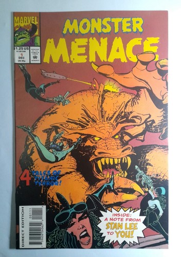 Monster menace nm - monster, vf/nm