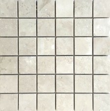 Piastrelle mosaico travertino ripieno levigato premium leggero 2x2 backsplash pavimento SCATOLA DA 10
