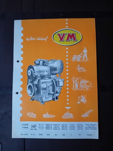 Brochure tecnica originale - originale, vm