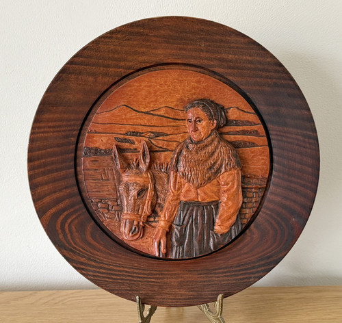 Vintage wood resin wall - vintage, &