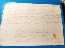 DA VENEZIA A CLODIA PREFILATELICA DEL 1748 ESTERNO BOLLO A SECCO LEONE S. MARCO