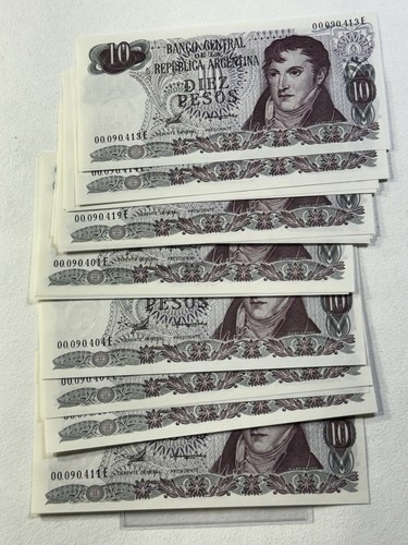 Argentina 1976 pesos lotto - argentina,