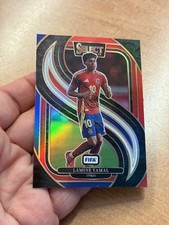 2024-25 SPAGNA SELECT - LAMINE YAMAL N. 190 PRIZM Mezzanine Blue Laser