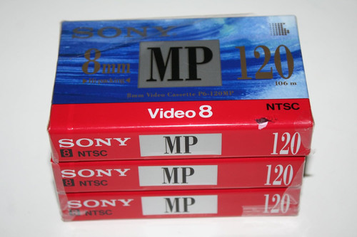 Video cassette 120 - 8, mm