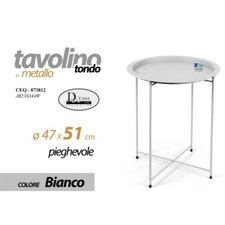 TAVOLO TAVOLINO TONDO IN
