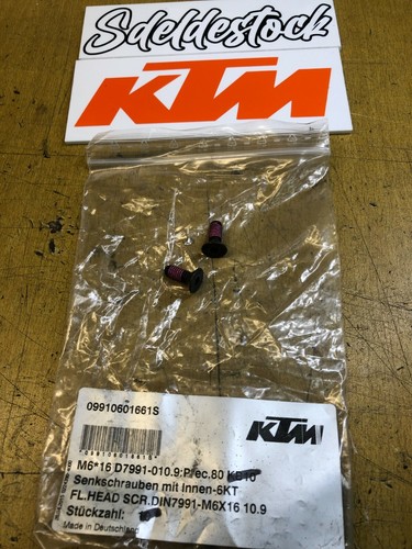 Vis din7991 m6x16 9 ktm - din7991-m6x16,