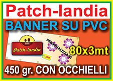 Banner Striscione PVC 450gr