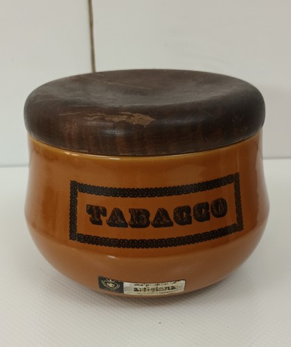 Vaso barattolo porta tabacco - vaso,
