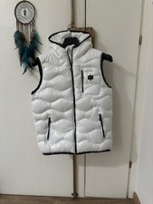 piumino smanicato uomo blauer