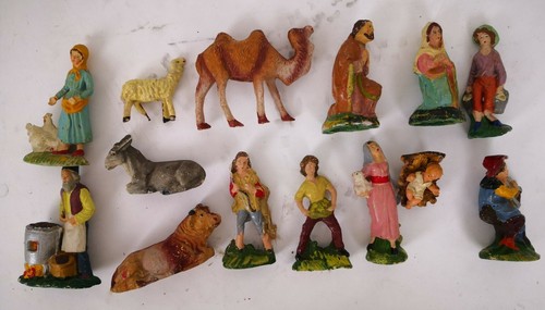 Statuine presepe anni pasta - statuine,