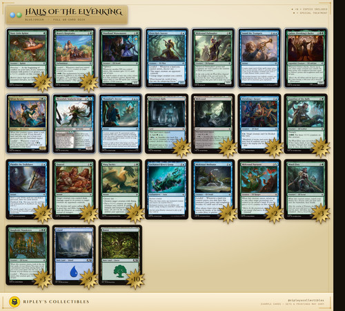 Mtg hobbit elfi simic - mtg,