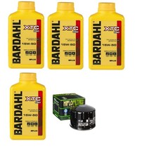 TAGLIANDO BMW R 1200 GS 1200 2004 2009 KIT 4 OLIO BARDAHL XTC 15W50 FILTRO HF164