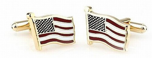Gemelli cufflinks bandiera usa - cufflinks,