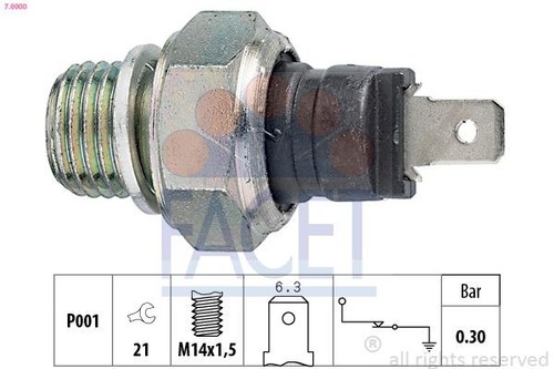 Bulbo pressione olio fiat 127 - bulbo,