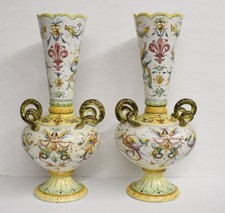 COPPIA DI VASI IN TERRACOTTA