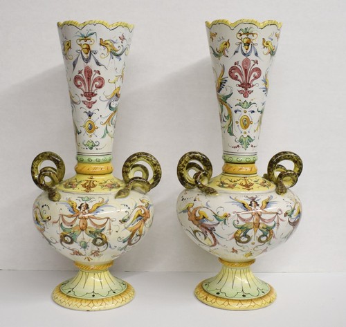 Coppia vasi terracotta - coppia, di
