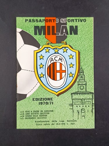 Passaporto sportivo milan - sportivo,