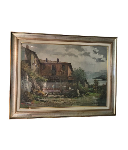 Quadro olio tela ernesto - quadro,