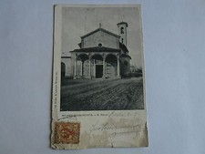 MILANO SCONOSCIUTA - CHIESA DI SAN ROCCO CARTOLINA VIAGGIATA DA BIELLA 20.7.1904